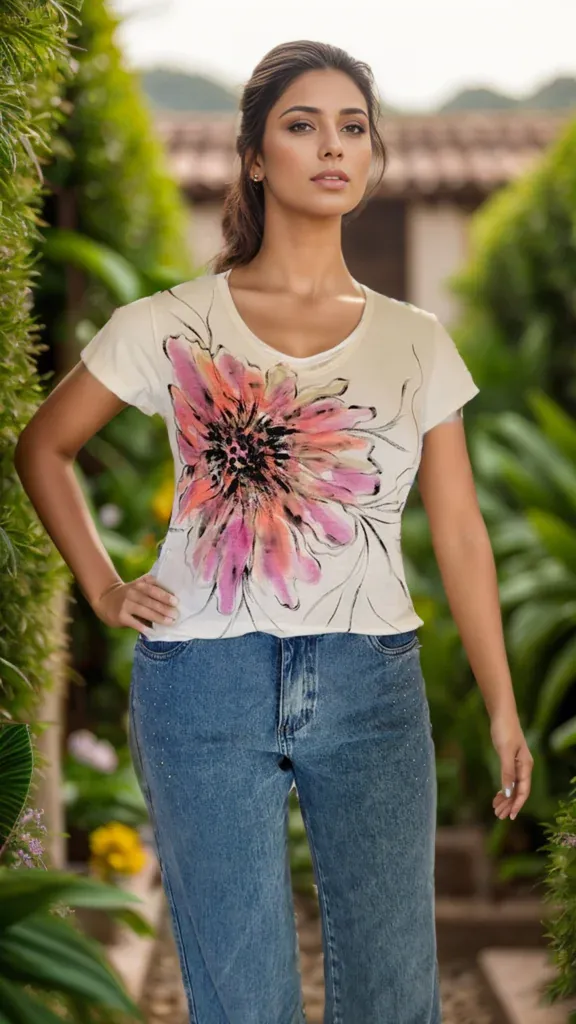 T-shirt Floral 2